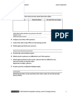 Unit - 13 Outcomes Pre-Intermedite Conversation Practice