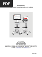 Morpheus Pelvic Muscle Rehabilitation Operator's Guide