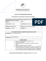 FAC511S - Financial Accounting 101 - 1st Opportunity - November 2016