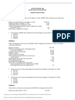 Accounting 102 Bank Reconciliation Group Seatwork: Problem 1