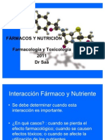 Interaccion Farmaco - Nutriente