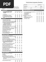 Point Vehicle Inspection Checklist