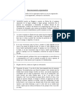 Ejercicios para Reconocer Argumentos Deductivos e Inductivos