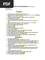 Treaties and Agreements PPSC