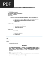 Secuencia Didáctica Del Área Lengua Extranjera Inglés