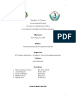 Trabajo Final El Comercio Electronico y Su Impacto Sobre La Propiedad Intelectual