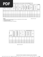 Format For Preparation of Seniority List