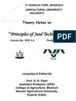 Principles of Seed Production Technology