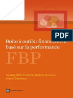 Boîte À Outils: Fi Nancement Basé Sur La Performance: György Bèla Fritsche, Robert Soeters, Bruno Meessen