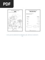 Evaluación Diagnóstica Preescolar