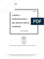 Cartilla Radio Operador Restringido VHF 