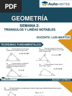 Semana 2 - Triángulos y Linéas Notables