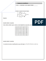 AV1 - Circuitos Digitais - Trabalho Acadêmico