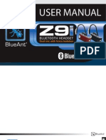 BLUEANT Z9i MANUAL