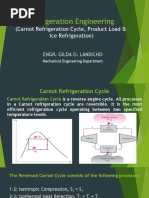 Lecture No.3 Reversed Carnot & Product Load