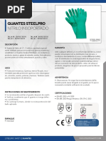 Guantes Steelpro Nitrilo Insoportado