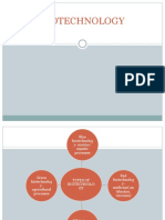 Types of Biotechnology