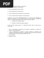 Conformity Assessment Scope of Work