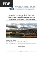 VCC Aprovechamiento de La Energía Hidroeléctrica Del Paraguay para El Desarrollo Económico Sustentable 1