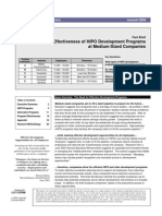 CLC The Effectiveness of HIPO Development Programs at Medium Sized Companies