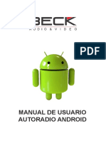 Manual de Usuario Autoradio Android