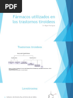 Farmacoterapia de Los Trastornos Tiroideos