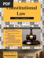 Chapter 1 Constitutional Law - Michigan CLP 1