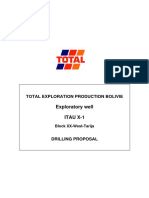 ITAU-X1 Drilling Proposal