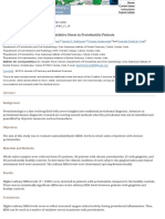 Malondialdehyde As A Marker of Oxidative Stress in Periodontitis Patients