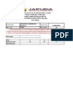 ADVANCED CORPORATE FINANCE 3rd Term