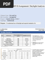 BP-II Assignment: Daylight Analysis:: Hot and Dry: Aurangabad: Central Library, J.N.E.C: Institutional
