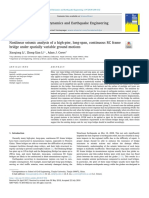 2018-Li-Nonlinear Seismic Analysis of A High-Pier, Long-Span, Continuous RC Frame Bridge Under Spatially Variable Ground Motions