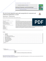 The Role of Some Important Metal Oxide Nanoparticles