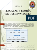 Cap II - Escalas y Teoría de Observaciones