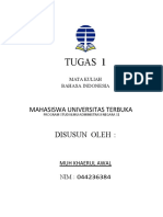 Tugas 1 Bahasa Indonesia