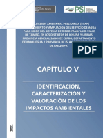 Cap 5 Identificación, Caracterización y Valoración de Los Impactos Ambientales