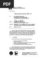 MC 2007 - 8 MEMO 2007-008 Guidelines in The Annotation of Civil Registry Documents Involving Foreign Judgements1orders