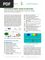 Application of Remote Sensing in Agriculture