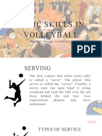 Basic Skills in Volleyball