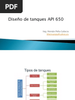 5.1 Diseño Tanques API 650