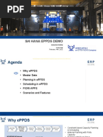 S/4 Hana Eppds Demo: Manufacturing