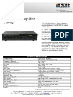 PA 5120PQ Amp - Datasheet - en