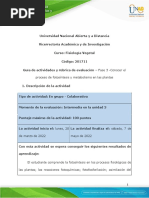 Guia de Actividades y Rúbrica de Evaluación - Unidad 3 Fase 3 - Conocer El Proceso de Fotosí - Ntesis y Metabolismo en Las Plantas