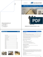 CDL/CDLF Vertical Multistage Pump