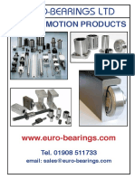 Linear Motion Products: Euro-Bearings LTD