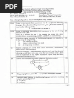 Mid Semester Examination (Sep 2018) B. E. - III Year, Semester V