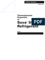 Suva 507 Refrigerant: Thermodynamic Properties of