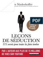 Leçons de Séduction 375 Secrets Pour Toutes Les Faire Tomber (Sélim Niederhoffer)