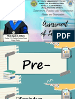 Assessment of Learning