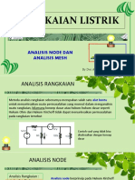 Rangkaian Listrik Analisis Node Dan Analisis Mesh